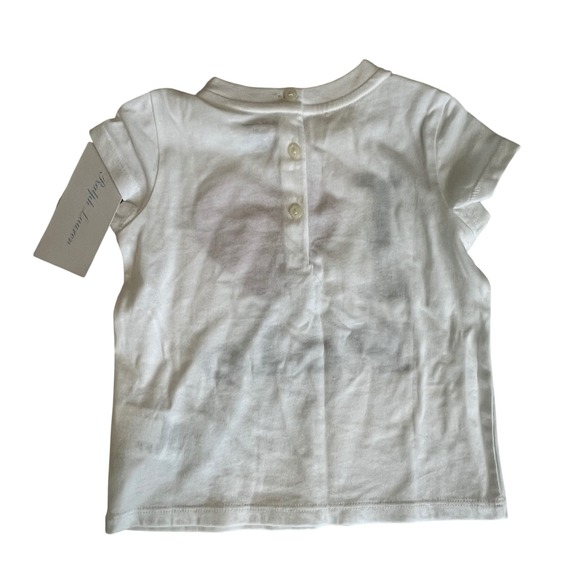 Ralph Lauren‎ Baby T Shirt Tee Size 9 Months I Love Polo White Red Heart NWT - Picture 2 of 6